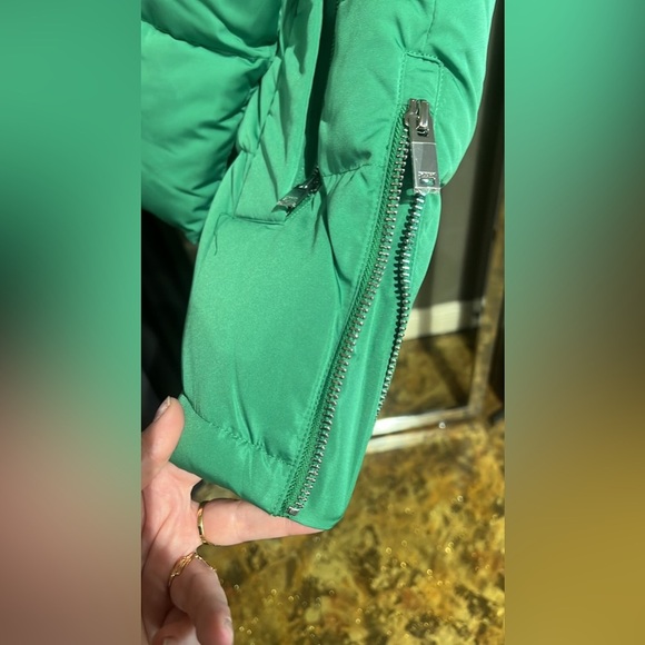 NWT 2NDDAY Green Apres ski oversize PUFFER JACKET - Picture 12 of 12